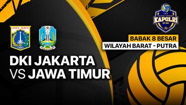 Full Match | Putra: DKI Jakarta vs Jawa Timur | Piala Kapolri 2023