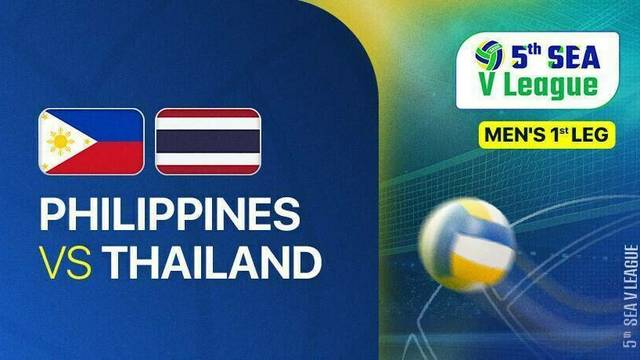 Men: Philippines vs Thailand - Full Match | SEA VLeague 2025
