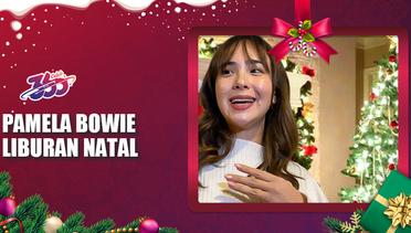 Pamela Bowie Nikmati Suasana Natal di Luar Negeri