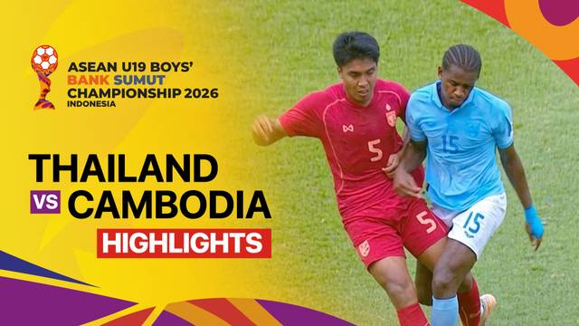 Semifinal: Thailand vs Cambodia - Highlight | ASEAN U19 Boys' Bank Sumut Championship 2026