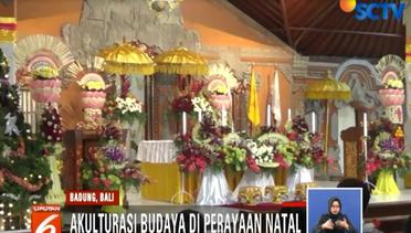 Akulturasi Budaya Meriahkan Perayaan Natal di Bali - Liputan 6 Siang