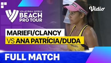 Full Match | Mariefi/Clancy (AUS) vs Ana Patricia/Duda (BRA) | Beach Pro Tour - Tepic Elite16, Mexico 2023
