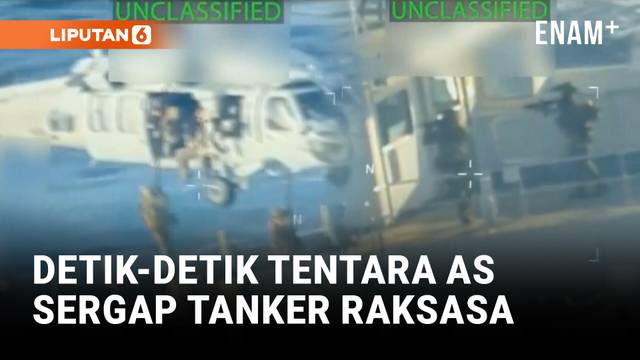 MOMEN MILITER AS SERGAP TANKER MINYAK RAKSASA DI DEKAT VENEZUELA