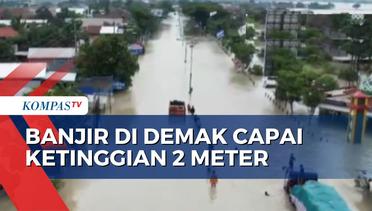 Banjir Demak Belum Surut, Menteri PUPR Basuki Tinjau Lokasi Tanggul Jebol