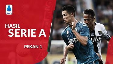 Hasil Serie A Pekan 1, Juventus Menang 1-0 Atas Parma
