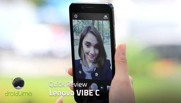 Lenovo VIBE C Quick Review