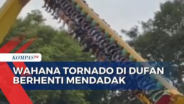Viral! Wahana Tornado Dufan Berhenti Mendadak saat Dinaiki Pengunjung