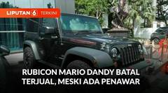 Kejari Jakarta Selatan Jelaskan Alasan Rubicon Mario Dandy Batal Terjual | Liputan 6