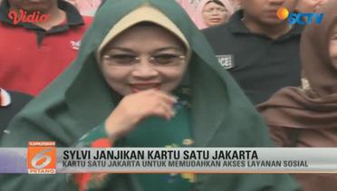 Sylviana Murni Janjikan Kartu Satu Jakarta - Liputan 6 Petang
