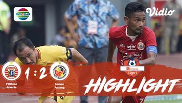 Full Highlight - Persija Jakarta 1 vs 2 Semen Padang FC | Shopee Liga 1 2019/2020