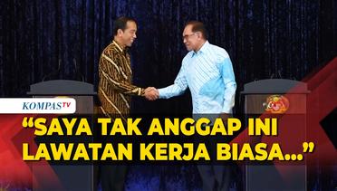 [FULL] Bertemu di Malaysia, Jokowi dan Anwar Ibrahim Saling Sebut Sahabat