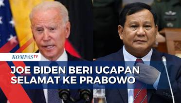 Lewat Sambungan Telepon, Presiden As Joe Biden Beri Ucapan Selamat ke Prabowo