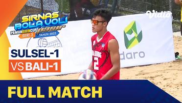 Full Match | Perempat Final 3 - Putra: Sulsel 1 vs Bali 1  | Sirkuit Voli Pantai Nasional Seri III 2022