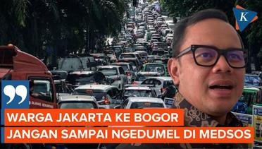 Bima Arya Curhat ke Heru Budi soal Warga Jakarta yang Terjebak Kemacetan di Bogor