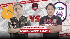 Match Highlights | Matchweek 2 Day 1: Rex Regum Qeon vs RANS Nusantara