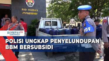 Polisi Ungkap Penyelundupan BBM, 900 Liter Solar Bersubsidi & 3 Mobil Disita