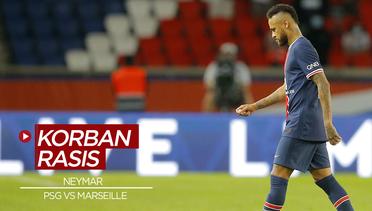 Jadi Korban Rasis Saat PSG Vs Marseille, Neymar Justru Terima Kartu Merah