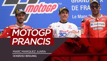 Marquez Juara, Dovizioso Berjuang untuk Posisi Kedua