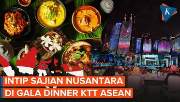 Deretan Menu Mewah Gala Dinner KTT ASEAN, Ada Kepiting Andaliman