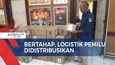 KPU Kota Malang Mulai Terima Logistik Pemilu 2024