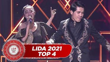 Spektakuler!!! Iqhbal (Sumbar) Feat Dewi Perssik Mash Up "Aku Suka" & "Hikayat Cinta" Juri Sampai Gak Nafas Beri All So!! | Lida 2021