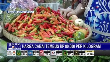 Harga Cabai Rawit di Pasar Tradisional Klaten Tembus Rp 80.000 Per Kilogram