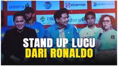Stand Up Comedy Buka Preskon Piala Presiden 2025, Muhammad Ronaldo Bikin Pecah!