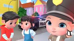 Policeman Keeps Everyone Safe | Safety Tips | BeaBeo Nursery Rhymes & Kids Songs