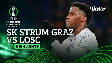 SK Sturm Graz vs LOSC - Highlights | UEFA Europa Conference League 2023/24