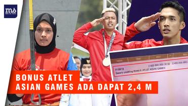 Waw, Atlet Asian Games Dapat Bonus Rp. 2,4 M