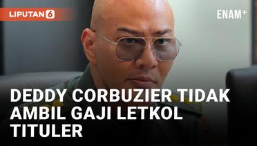 Deddy Corbuzier Tegaskan Tidak Akan Ambil Gaji dan Tunjangan Letkol Tituler TNI