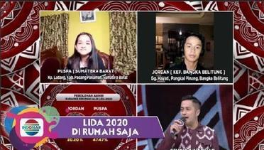 HOREE!!!Karaoke Di Rumah Saja Dimenangkan Puspa-Sumbar - LIDA 2020 DI RUMAH SAJA