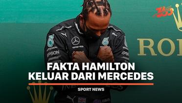 Fakta Hamilton Keluar dari Mercedes