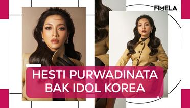 6 Potret Hesti Purwadinata yang Manglingi di Photoshoot Terbaru, Cantiknya Dipuji Bak Idol Korea