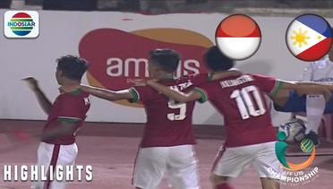 Goal Rendy Juliansyah - Indonesia (5) vs Filipina (0) | AFF U-16 2018