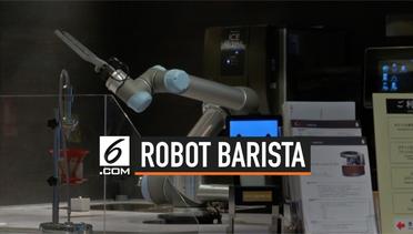 Sensasi Menikmati Kopi Buatan Robot Barista