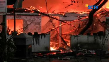 Kebakaran Hanguskan Ratusan Rumah Petak di Grogol Selatan - Liputan6 Pagi
