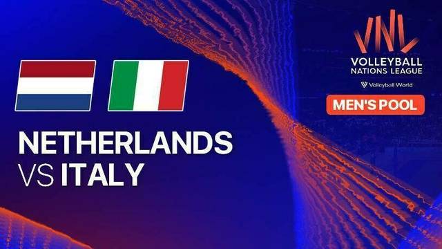 Men: Netherlands vs Italy - Full Match | Volleyball Nations League 2025
