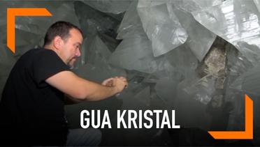 Keren, Ada Gua Penuh Kristal Raksasa di Spanyol