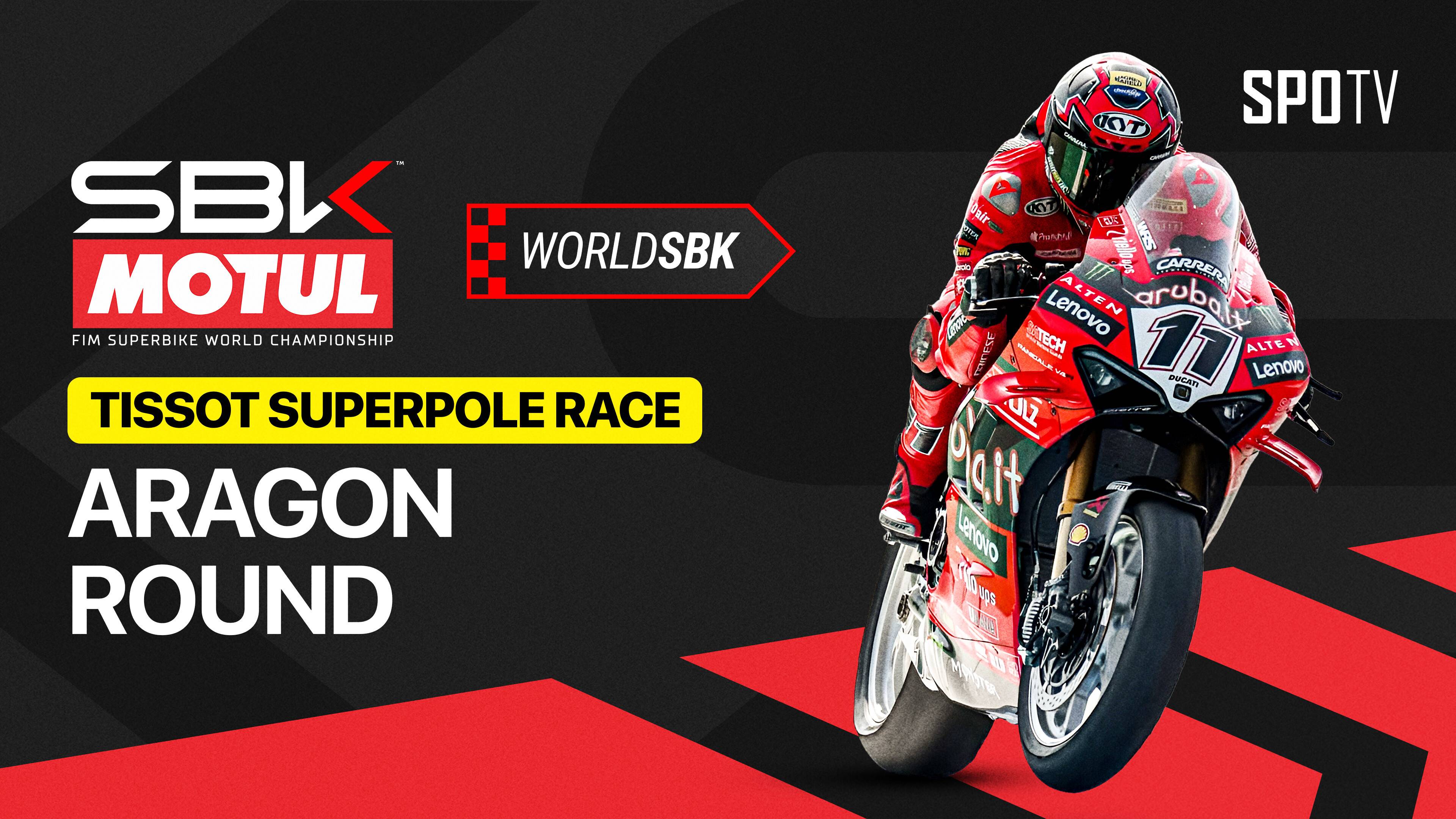 WorldSBK Tissot Superpole Race - WorldSBK Championship 2026 Round 6 Aragon Round