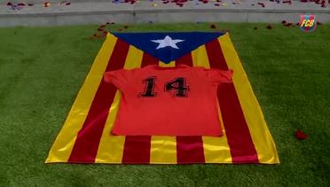 Penghormatan Barcelona Kepada Cruyff Jelang El Clasico