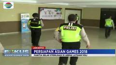 Jelang Asian Games 2018, Arena Latihan Bola Voli di Petamburan Disterilisasi - Fokus Pagi