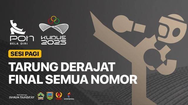 Tarung Derajat - Final Semua Nomor (Sesi Pagi) - Full Match | PON Bela Diri Kudus 2025