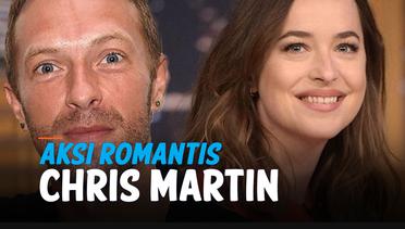 Aksi Romantis Chris Martin Persembahkan Lagu My Universe Untuk Dakota Johnson