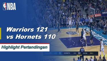 NBA I Cuplikan Pertandingan : Warriors 121 vs Hornets 110