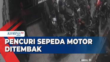 Polisi Tembak Pencuri Sepeda Motor di Medan
