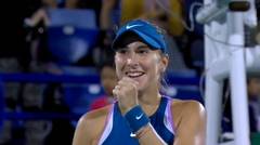 Liudmila Samsonova vs Belinda Bencic - Highlights | WTA Mubadala Abu Dhabi Open 2023