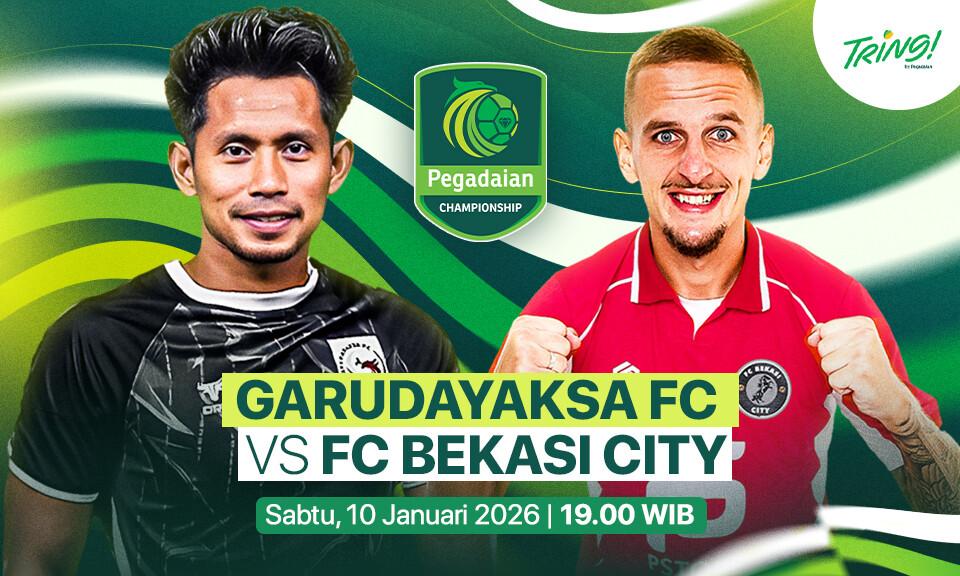 Garudayaksa FC vs FC Bekasi City