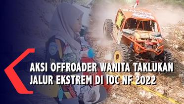 Keren ! Aksi Offroader Wanita Asal Surabaya di IOF NC 2022 Gresik