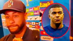 NEYMAR' surprising BEHAVIOR when ASKED about his RELATIONSHIP with MBAPPE